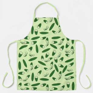 Cucumberpatroon Schort