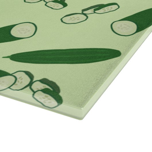 Cucumberpatroon Snijplank (Hoek)