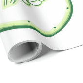 Cucumberplakken patroon cadeaupapier (Rol Hoek)