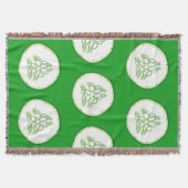 Cucumberplakken patroon deken (Voorkant)