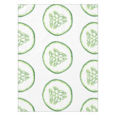 Cucumberplakken patroon tafelkleed (Voorkant)