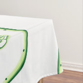 Cucumberplakken patroon tafelkleed (Voorbeeld)