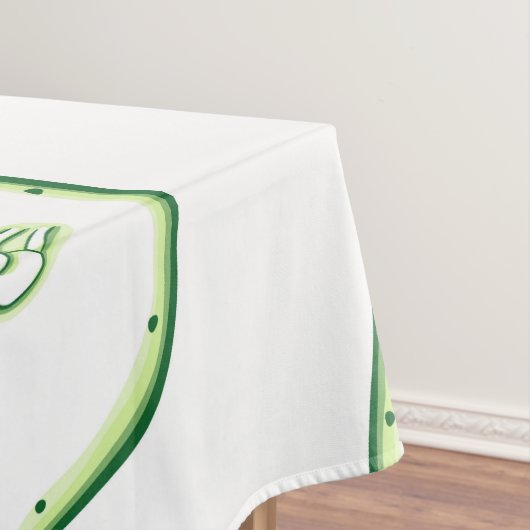 Cucumberplakken patroon tafelkleed (Voorbeeld)