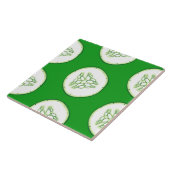 Cucumberplakken patroon tegeltje (Zijkant)
