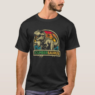 Cucumbersaurus TRex Dinosaur Komkommer Saurus Fami T-shirt