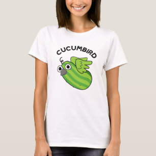 Cucumbird Funny Veggie Cucumber Pun T-shirt