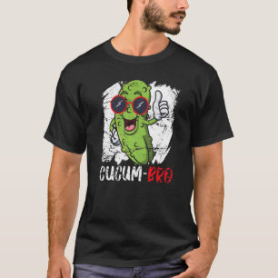 Cucumbro Brother Vegetable Plant Vegetarian Vegan T-shirt