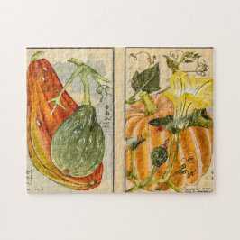 Cucurbita pepo - Seikei Zusetsu Legpuzzel