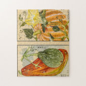 Cucurbita pepo - Seikei Zusetsu Legpuzzel (Verticaal)