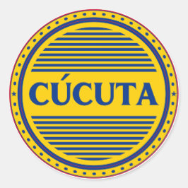 Cucuta City Pride Embleem – Colombiaanse identitei Ronde Sticker