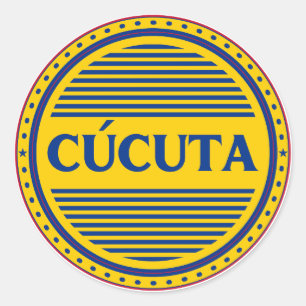Cucuta City Pride Embleem – Colombiaanse identitei Ronde Sticker