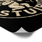 Cud Is Stud Hate Valentines Anti Valentine Stud Cu Poster (Hoek)