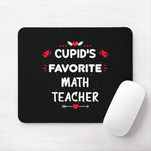 Cud S Favorite Math Teacher Valentine S Day Man  Muismat (Met muis)