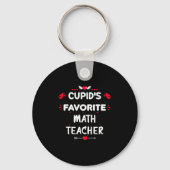 Cud S Favorite Math Teacher Valentine S Day Man  Sleutelhanger (Voorkant)