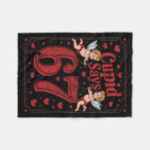 Cud Says 67 Funny 6 7 Valentine Couple Matching Si Fleece Deken (Voorkant (Horizontaal))