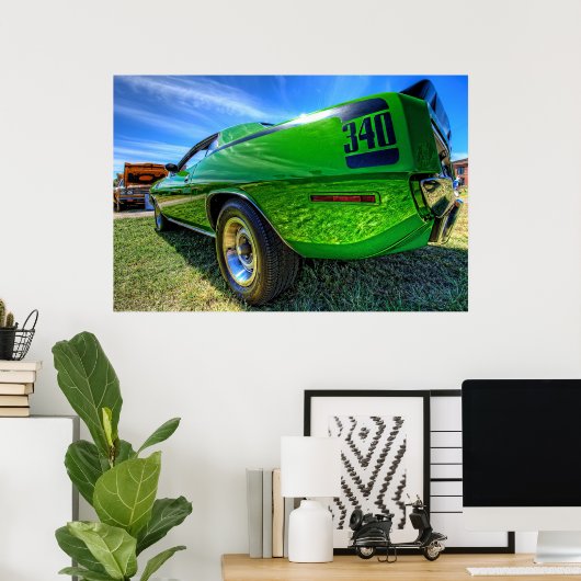 "Cuda 340 Poster (Thuiskantoor)