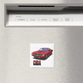 Cuda Coupe 1970 Magneet (Insitu (Vaatwasser))