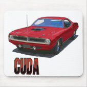 Cuda Coupe 1970 Muismat (Voorkant)