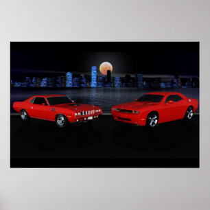 Cuda en Challenger Poster