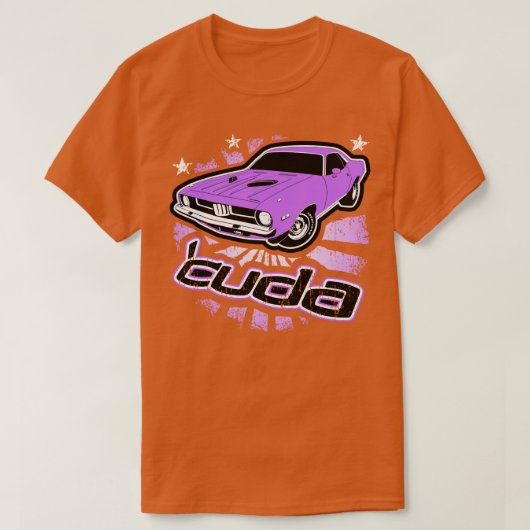 CUDA Plum Crazy T-shirt (Design voorkant)