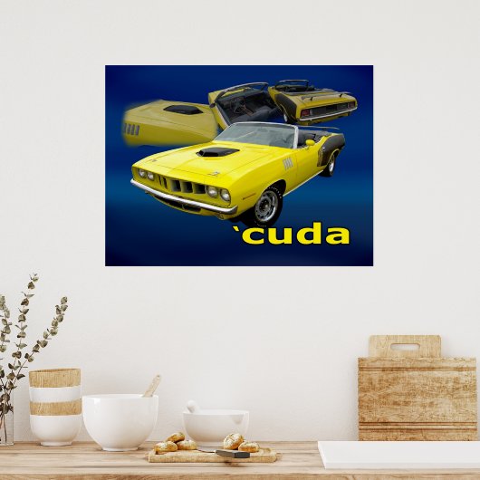 Cuda poster (Keuken)