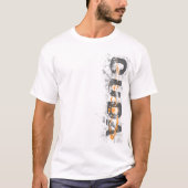 Cuda Vert Oranje v2 T-Shirt (Voorkant)