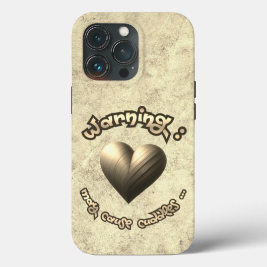 Cuddle Alert – Art with Heart! Case-Mate iPhone Case (Achterkant)