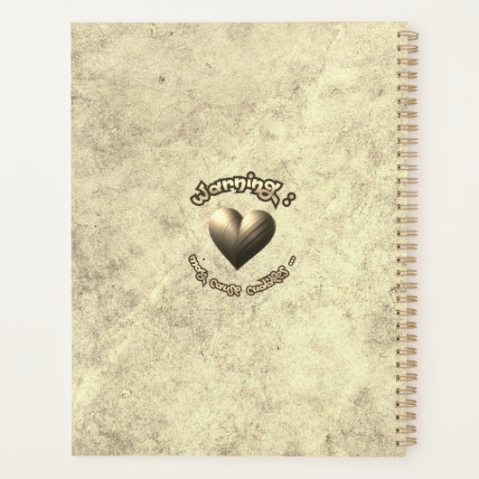 Cuddle Alert – Art with Heart! Planner (Achterkant)