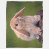 CUDDLE BUNNY FLEECE DEKEN (Voorkant)