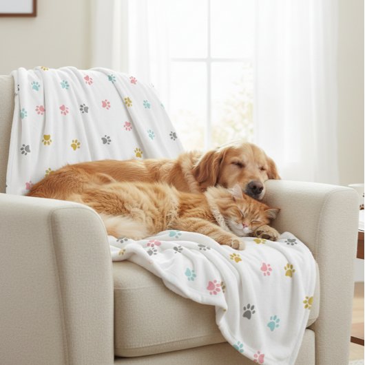 Cuddle Fleece Warm Pet Blanket Liner Throw Deken