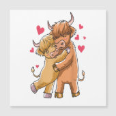 Cuddle Highland Cattle I Scottish Koe Farmers (Voorkant)