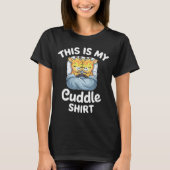 Cuddle Shirt Cute Giraffes Funny Cozy  (Voorkant)