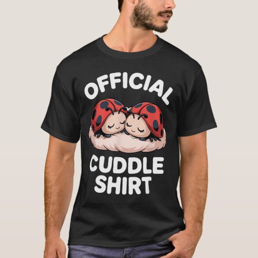 Cuddle Shirt Cute Ladybug Couple Cozy  (Voorkant)