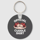 Cuddle Shirt Cute Ladybug Couple Cozy  Sleutelhanger (Voorkant)
