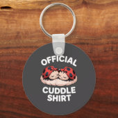Cuddle Shirt Cute Ladybug Couple Cozy  Sleutelhanger (Voorkant)