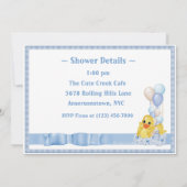 CuddleCreek® BathtubDuckyUitnodiging Kaart (Achterkant)