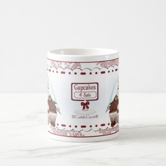 CuddleCreek® ClassyCupcakes Cafe Mok (Center)