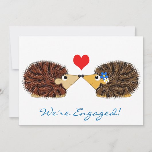 Cuddley Hedegs We zijn hier Aankondiging (Voorkant)