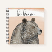 Cuddlies Beer | Brave Brave Notitieboek (Voorkant)