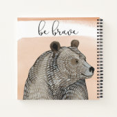 Cuddlies Beer | Brave Brave Notitieboek (Achterkant)