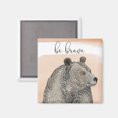 Cuddlies Beer | Brave Magneet (Voorkant / Achterkant)