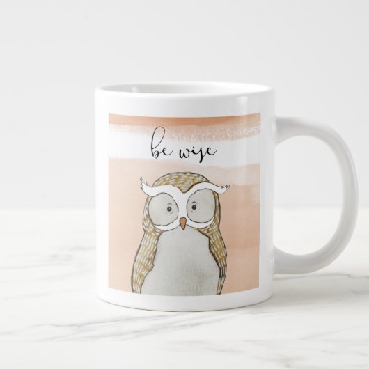 Cuddlies Owl | Be Wise Grote Koffiekop (Rechts)