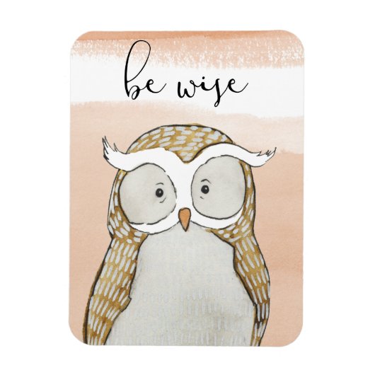 Cuddlies Owl | Be Wise Magneet (Verticaal)