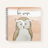 Cuddlies Owl | Be Wise Notitieboek (Voorkant)