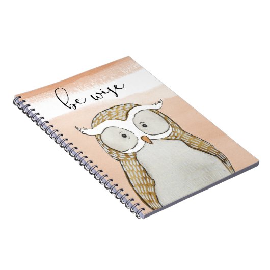 Cuddlies Owl | Be Wise Notitieboek (Rechterzijde)