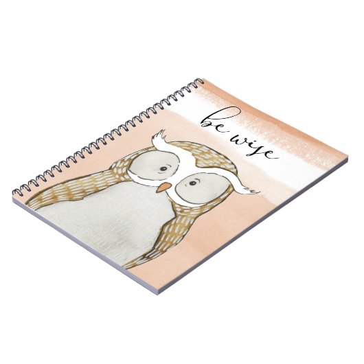 Cuddlies Owl | Be Wise Notitieboek (Linkerzijde)
