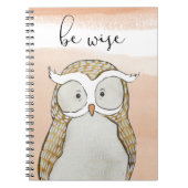 Cuddlies Owl | Be Wise Notitieboek (Voorkant)