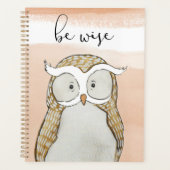 Cuddlies Owl | Be Wise Planner (Voorkant)