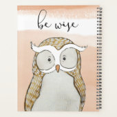 Cuddlies Owl | Be Wise Planner (Achterkant)