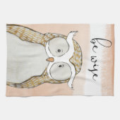 Cuddlies Owl | Be Wise Theedoek (Horizontaal)